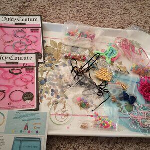 Huge lot of bracelet making supplies and instructions